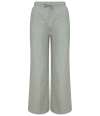 SK431/ST431 Ladies Sustainable Wide Leg Joggers Heather Grey colour image